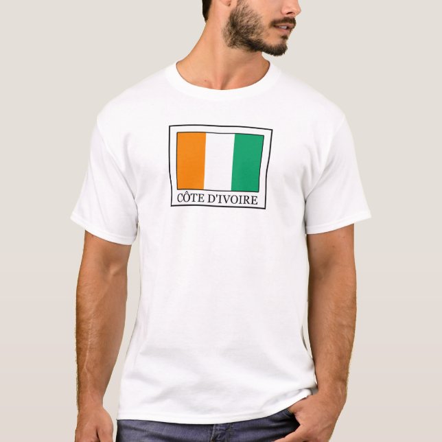 T-shirt Côte d'Ivoire (Devant)