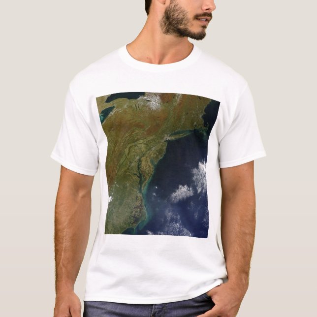T-shirt Côte Est des États-Unis (Devant)