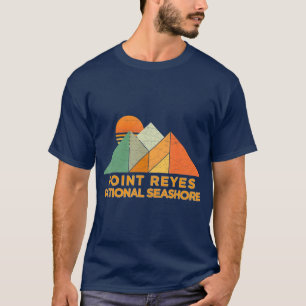 T-shirt Côte nationale Retro Vintage Point Reyes