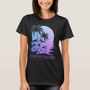 T-shirt Côte-Nord Hawaii Aloha Hawaii Hibiscus Surfer