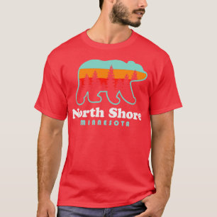 T-shirt Côte Nord Minnesota Lac Supérieur Duluth MN 2