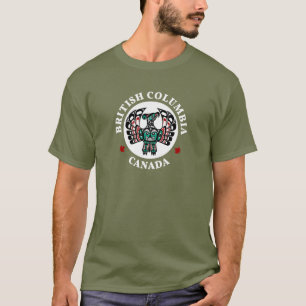 T-shirt Côte Pacifique Nord-Ouest Haida Art Thunderbird