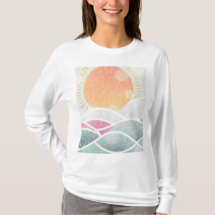 T-shirt Côte/Plage/T-shirt Nautique ensoleillé