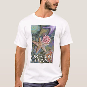 T-shirt Côte Tidepool de l'Orégon