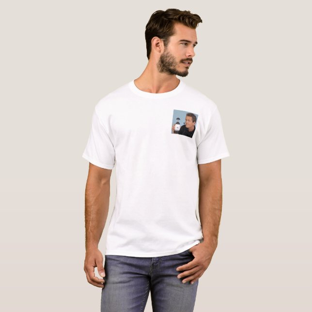 T-shirt Côtelette de claque (Devant entier)