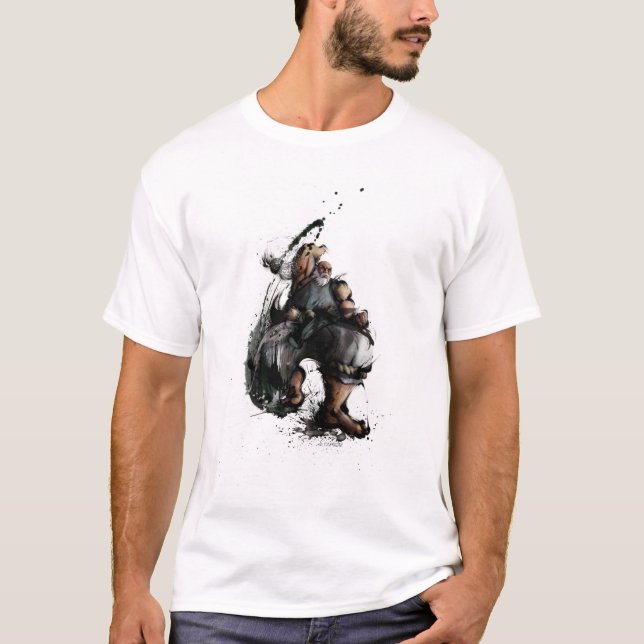 T-shirt Côtelette de Gouken (Devant)