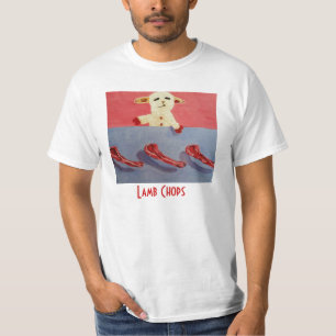 T-shirt Côtelettes de lampe