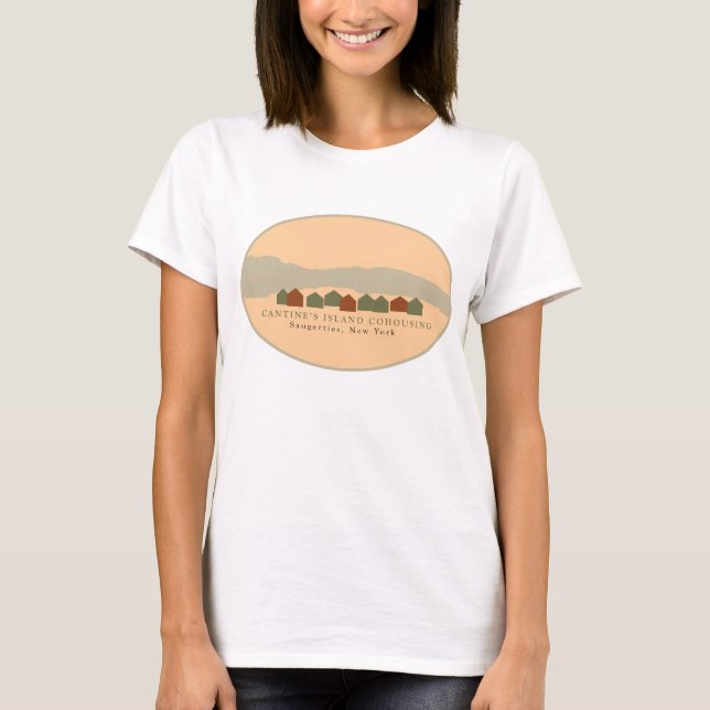 T-shirt coton col écossais (Devant)