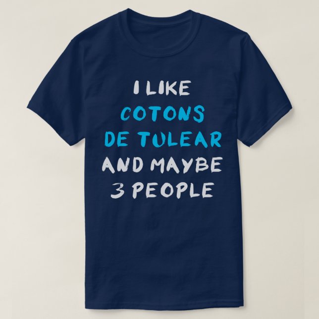 T-shirt Coton de Tulear (Design devant)