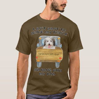 T-shirt Coton de Tulear pour chien conducteur de camion