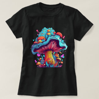 T-shirt Cottagecore Fungi esthétique Mycologie des champig