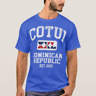 T-shirt Cotui République Dominicaine XXL Design sportif 1