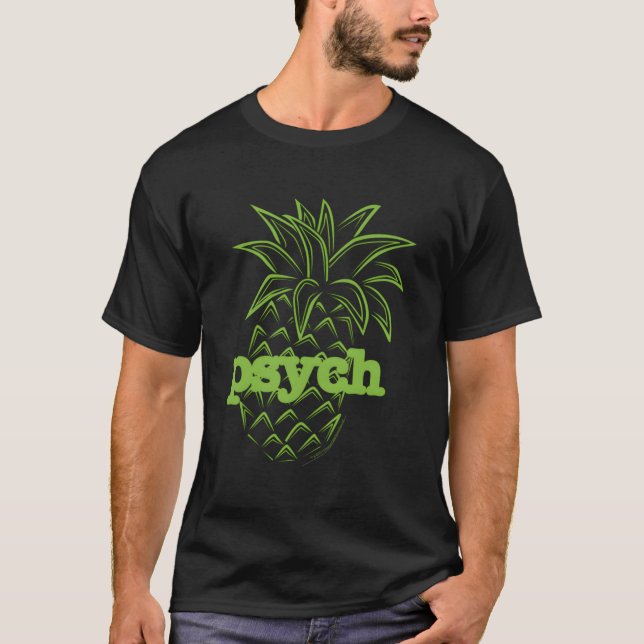 T-shirt Cou de l'équipage de l'ananas Psych (Devant)