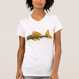 T-shirt Cou de scoop de Pleco de soleil de Goldy