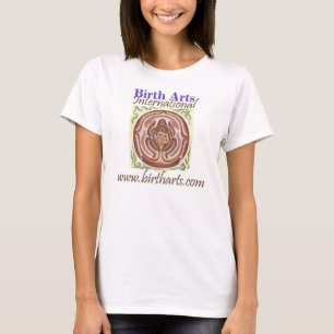T-shirt Cou international T d'arts de naissance grand