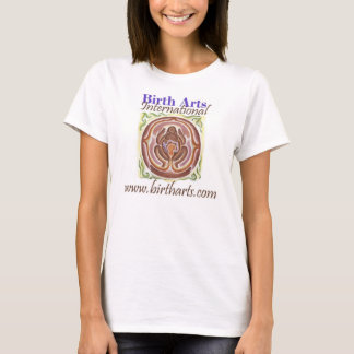 T-shirt Cou international T d'arts de naissance grand