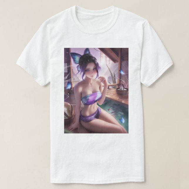 T-shirt Couche d'insectes source chaude 189 (Design devant)