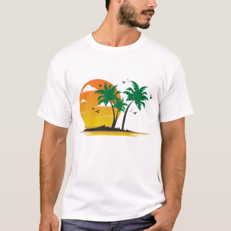 T-shirt Coucher de soleil
