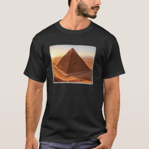 T-shirt Coucher de soleil à la grande pyramide de Gizeh