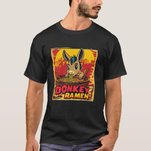T-shirt Coucher de soleil Art japonais Amoureux de nouille