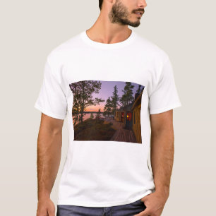 T-shirt Coucher de soleil au parc Acadia State Park