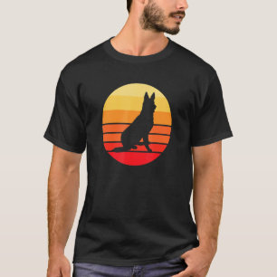 T-shirt Coucher de soleil berger allemand