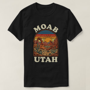 T-shirt Coucher de soleil dans le désert de Moab Utah   Vo