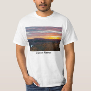 T-shirt Coucher de soleil d'automne