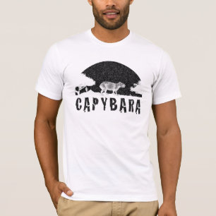T-shirt Coucher de soleil de Capybara