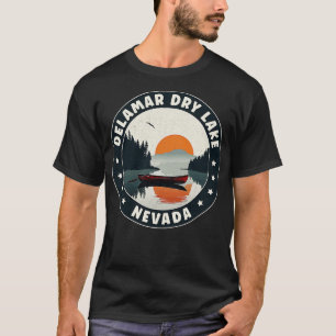 T-shirt Coucher de soleil de Delamar Dry Lake Nevada