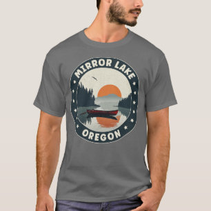 T-shirt Coucher de soleil du lac Mirror