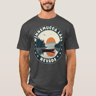 T-shirt Coucher de soleil du lac Nevada Winnemucca