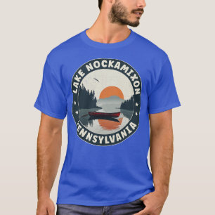 T-shirt Coucher de soleil du lac Nockamixon Pennsylvanie