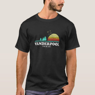 T-shirt Coucher de soleil éternel Forêt de Vanderpool Bois
