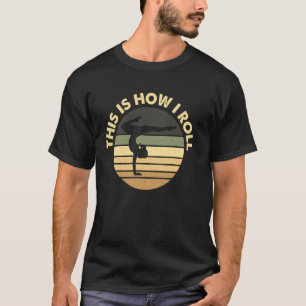 T-shirt Coucher de soleil gymnastique