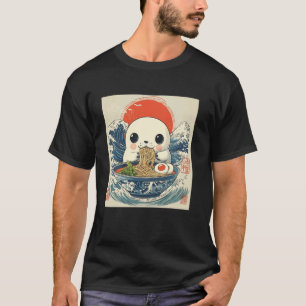 T-shirt Coucher de soleil Japonais Mt. Fuji Amoureux de no