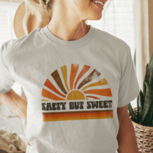 T-shirt Coucher de soleil rétro inspiré des années 70