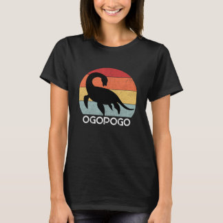 T-shirt Coucher de soleil rétrograde Ogopogo les années 70