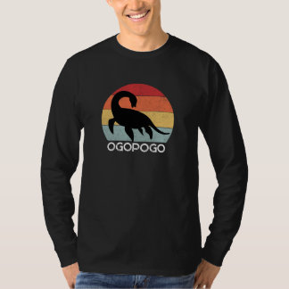 T-shirt Coucher de soleil rétrograde Ogopogo les années 70