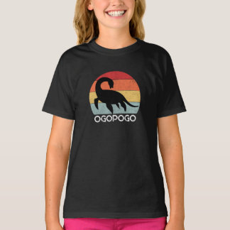 T-shirt Coucher de soleil rétrograde Ogopogo les années 70