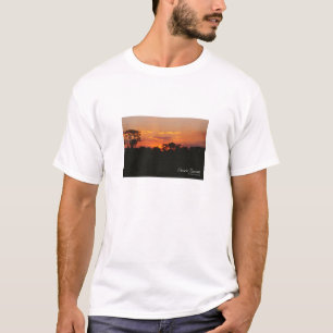 T-shirt Coucher de soleil sur l'Acacia