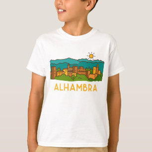 T-shirt Coucher de soleil sur l'Alhambra 2