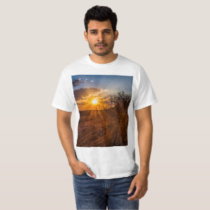 T-shirt Coucher de soleil sur le désert du Kalahari, Namib
