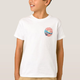 T-shirt Coucher de soleil sur les montagnes