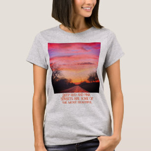T-shirt Coucher du soleil