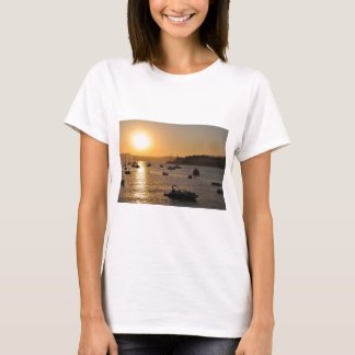T-shirt Coucher du soleil de ponsa de Père Noël