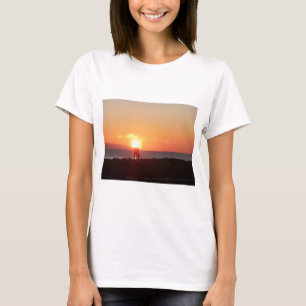 T-shirt Coucher du soleil sur la baie de Galway