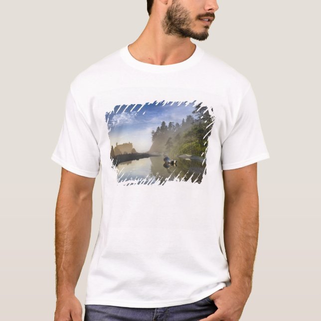 T-shirt coucher du soleil sur la plage de Ruby, parc natio (Devant)