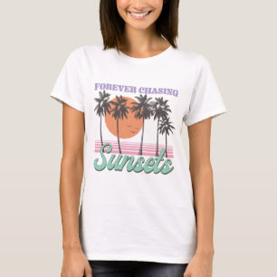 T-shirt Couchers de soleil à la recherche de tous
