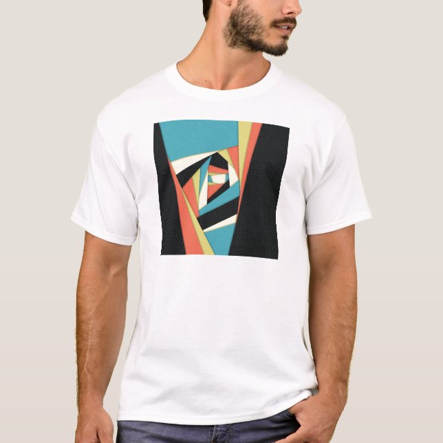 T-shirt Couches de couleur (Devant)
